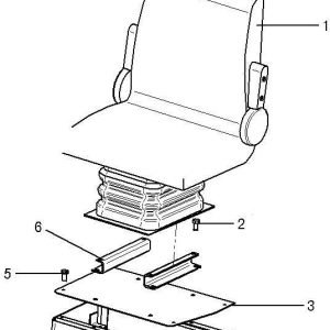LG968 SEAT ASSEMBLY
