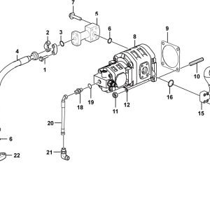 LG956F Steering system Steering pump system