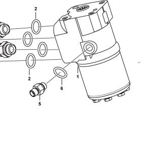 LG956F Steering system Xcel80-800 Diverter