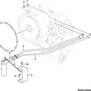 LG956F Torque converter system Torque converter system