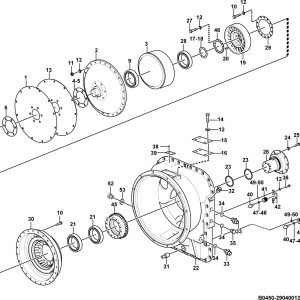 LG956F Torque converter system YJSW315-7 Torque converter