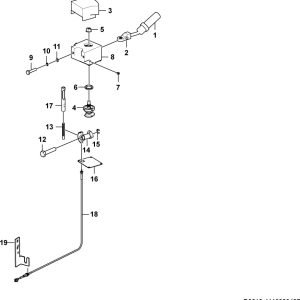LG956F Transmission control system L955F-1 Control mechanism