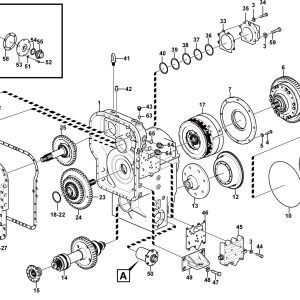 LG956F Transmission system BX50-03 Transmission assembly