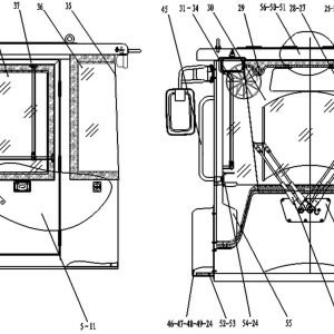 LG956 cab frame