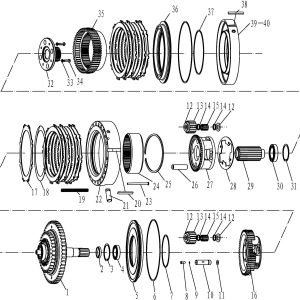 LG956 clutch assy