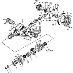 LG956 differential case