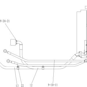 LG956 hydraulic radiator