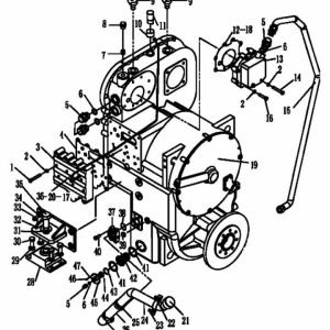 LG956 transmission assy