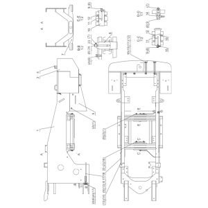 SL50W FIG.100 REAR FRAME ASSEMBLY