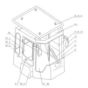 SL50W FIG.102 CAB ASSEMBLY