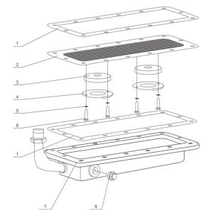 SL50W FIG.18 GEARBOX OIL SUMP TANK(HANGZHOU ADVANCE)