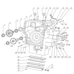 SL50W FIG.19 GEARBOX ASSEMBLY 1