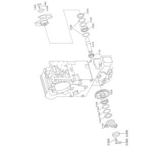 SL50W FIG.23 GEARBOX OUTPUT PART