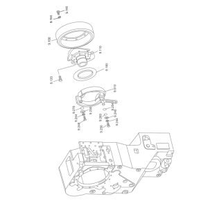 SL50W FIG.26 GEARBOX PARK BRAKE PART