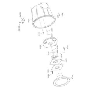SL50W FIG.30 GEARBOX ENGINE CONNECT PART