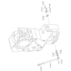 SL50W FIG.31 GEARBOX OIL FILLING PIPE PART