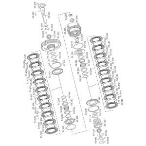 SL50W FIG.35 K3+K4 CLUTCH PART
