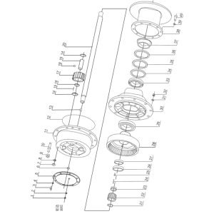 SL50W FIG.43 PLANETARY ASSEMBLY
