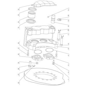 SL50W FIG.55 BRAKE ASSEMBLY