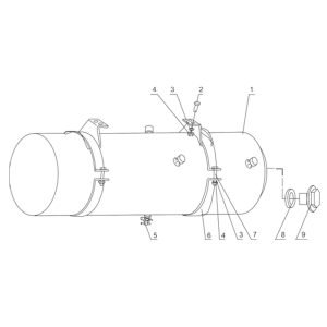 SL50W FIG.62 AIR CYLINDER ASSEMBLY.