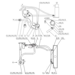 SL50W FIG.71 STEERING PUMP PRIORITY VALVE PIPING