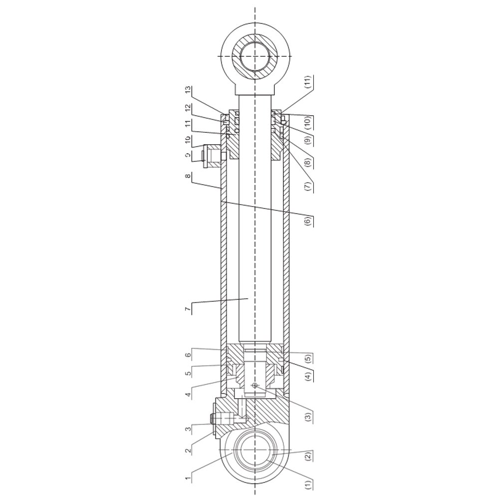 SL50W FIG.72 STEERING CYLINDER