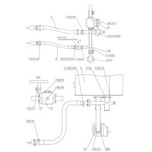 SL50W FIG.79 MULTIPLE UNIT VALVE WORK PUMP PIPING
