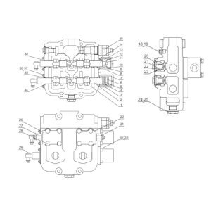 SL50W FIG.86 MULTIPLE UNIT VALVE
