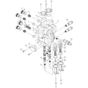SL50W FIG.89 FIG. HYDRAULIC CONTROL MULTIPLE UNIT VALVE