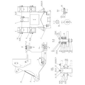 SL50W FIG.99 FRONT FRAME ASSEMBLY