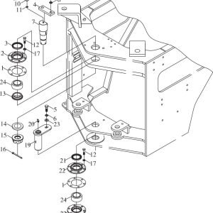 FL360F 9D650–12A000000A0 Joint assembly