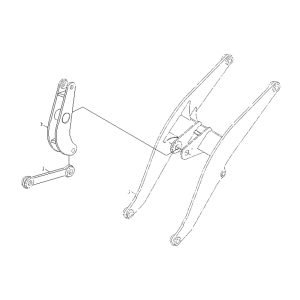FL360F 9D650–72G000000A0 Link mechanism