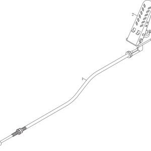 FL360F 9D651–05A000000A0 Throttle control system