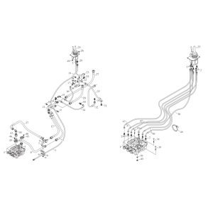 FL360F 9D651–59P000000A0 Hydraulic control system