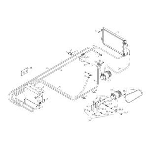 FL360F 9D651–68B000000A0 Air conditioner system