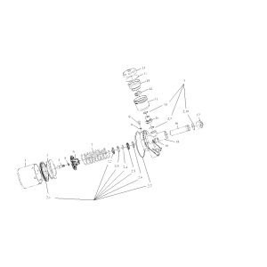 FL360F B00190+9D650–36A020000A0 Chongqing Huipu air compressor