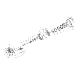 FL360F B00256+83351200 Hub Reducer Assembly3