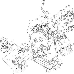 FL360F B00508+ZL20–030001–71 Gearbox body components