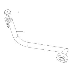 FL360F B00508+ZL20–037000X17A Gearbox oil filling pipe assembly 2