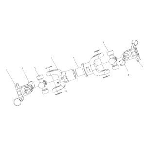 FL360F B02313+9D650–25A050000A0 Yuandong main transmission shaft assembly