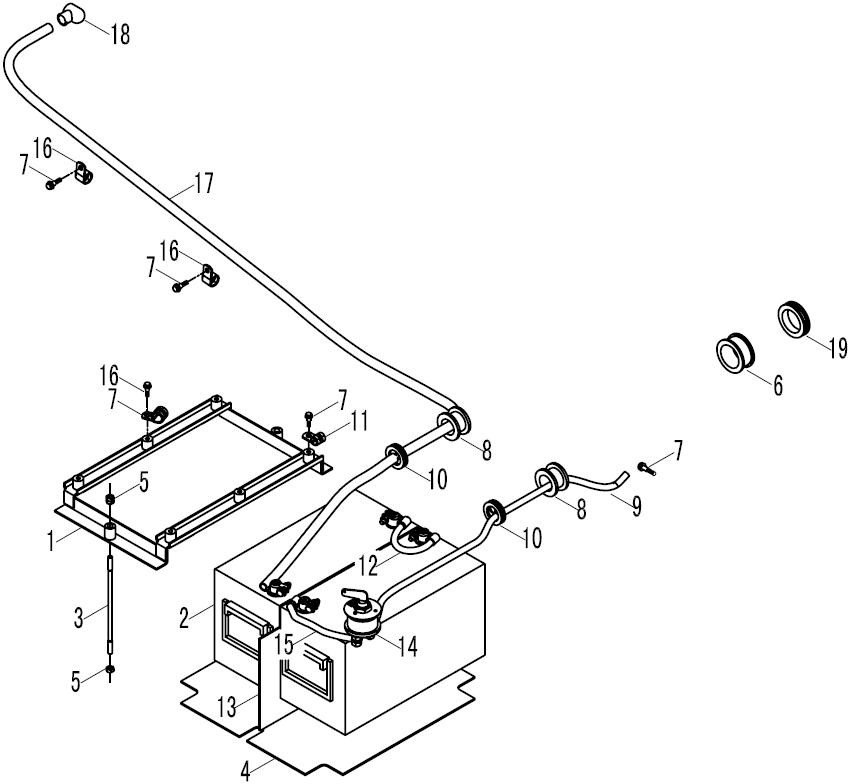 FL958 BATTERY WIRING INSTALLATION