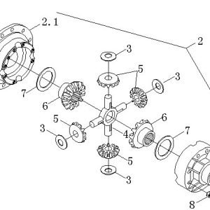 FL958 DIFFERENTIAL ASSEMBLY