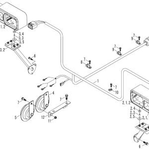 FL958 FRONT FRAME WIRING