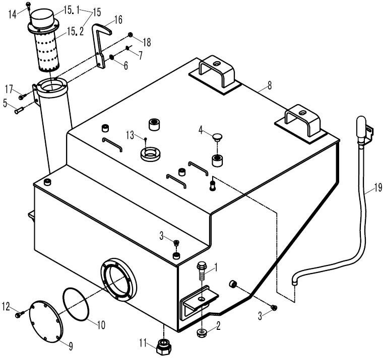 FL958 FUEL TANK INTALLATION