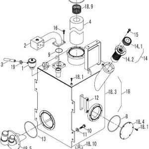 FL958 HYDRAULIC OIL TANK ASSEMBLY