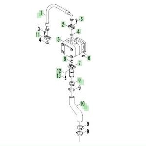 FL958 OIL PUMP SYSTEM