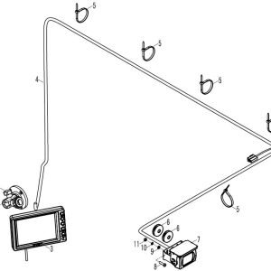FL958 REAR MONITOR SYSTEM