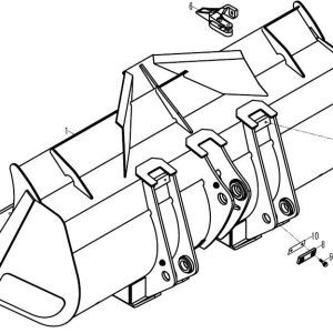 FL958 STANDARD BUCKET ASSEMBLY