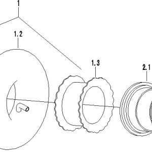 FL958 WHEEL ASSEMBLY