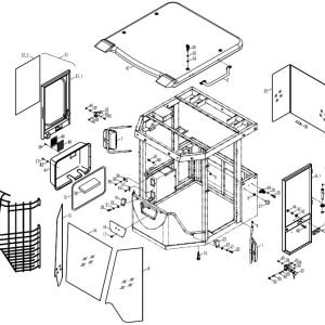 FL958 CAB OUTER INSTALL ASSEMBLY